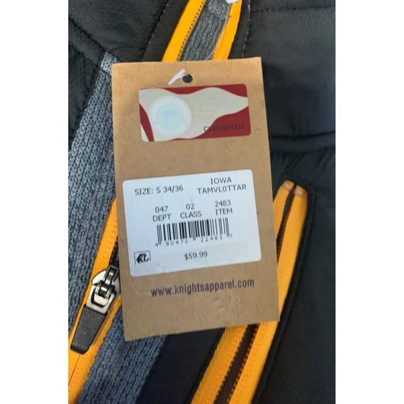 Iowa Hawkeyes Team Sport Zip Jacket Sweater Football Small Mens Womens - Picture 12 of 12